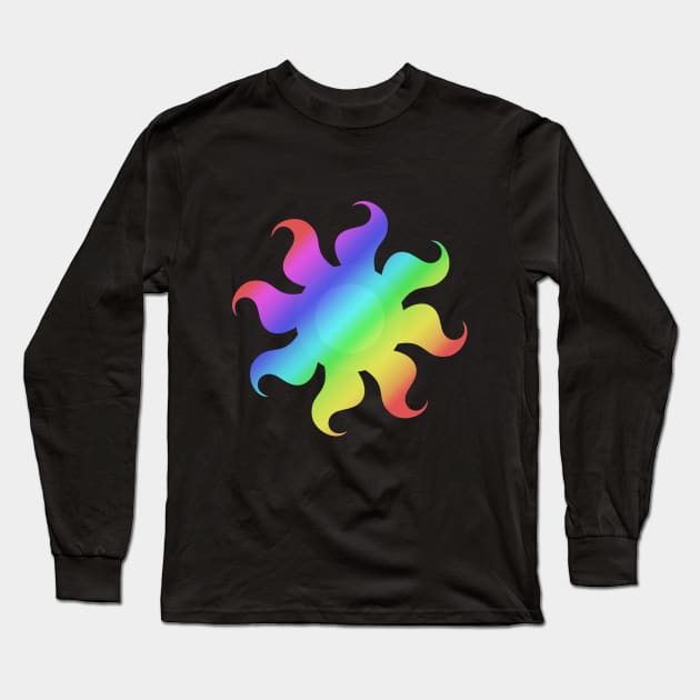 MLP - Cutie Mark Rainbow Special - Princess Celestia Long Sleeve T-Shirt by ariados4711